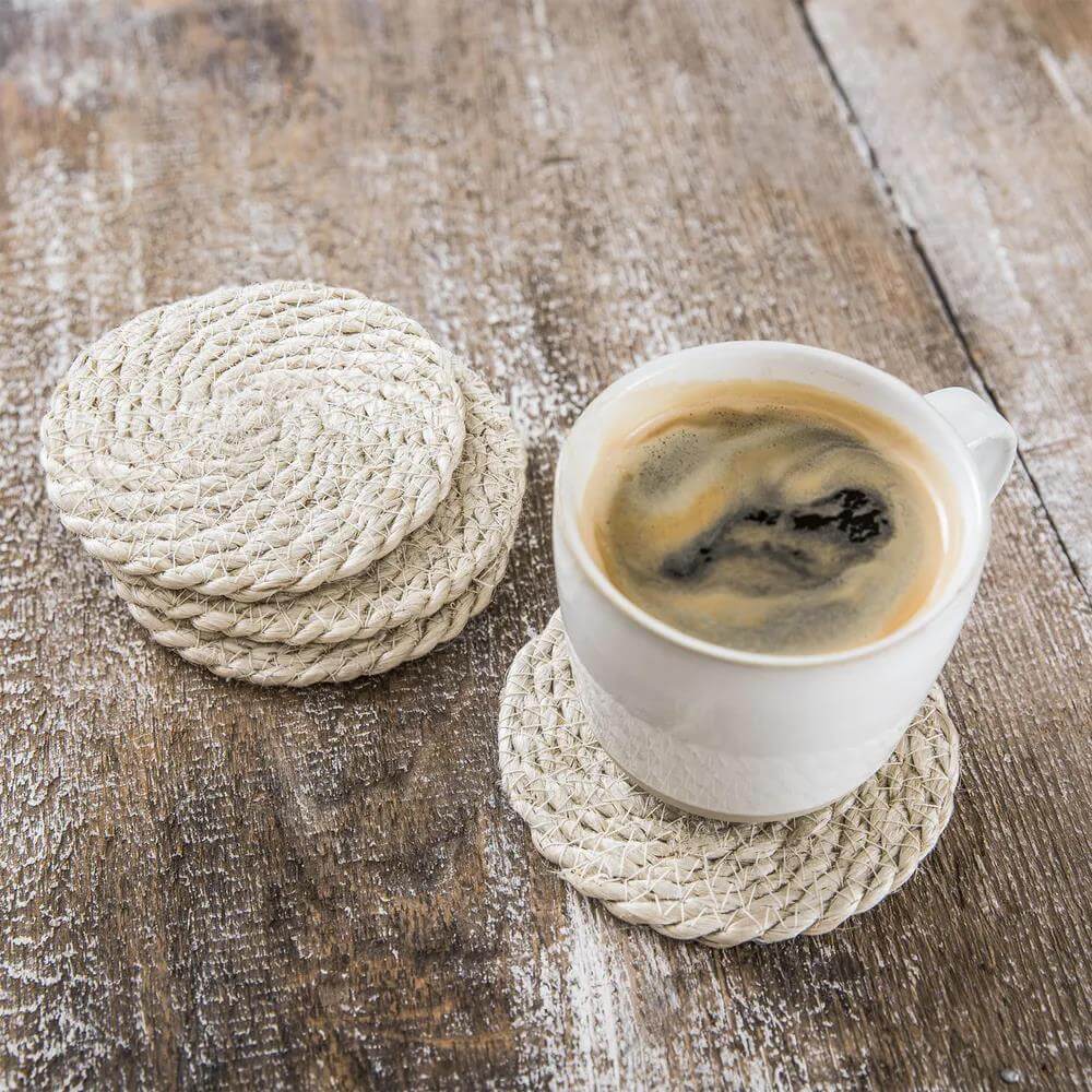 Garden Trading Set of 4 Jute Coasters